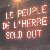 Le Peuple de l'Herbe > Sold Out